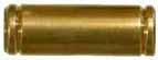 Ramrod pipe, brass, round, forward pipe for rib, for 3/8" rod